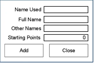 Add Person Dialog