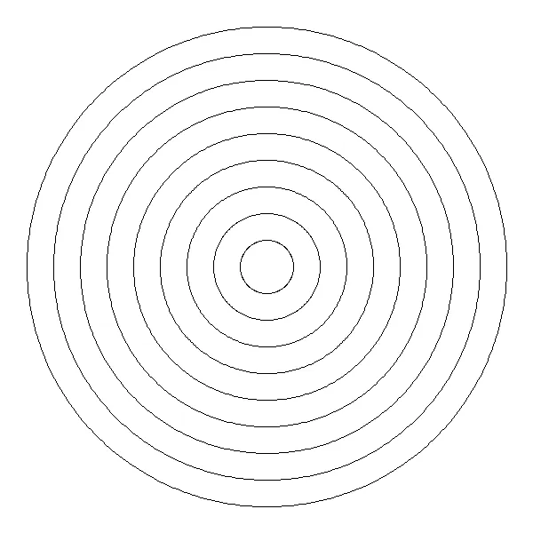 Concentric circles