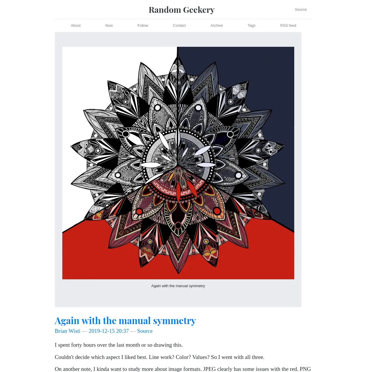 screenshot with large jumbotron element
