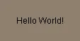 Hello World in REBOL/View
